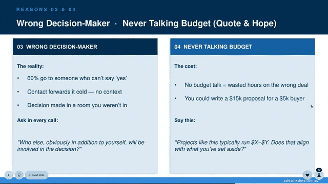 Why Your Deals Aren't Closing
